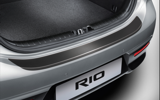 Kia 2021-2023 Rio Rear Bumper Protection Film -Black - Rio4 H9H28AP200