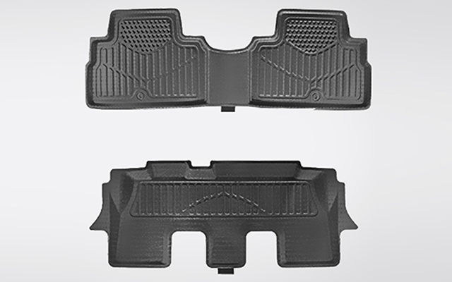 Kia 2020-2025 Telluride 3D Rubber Mats - 2nd & 3rd Row S9H13AP100