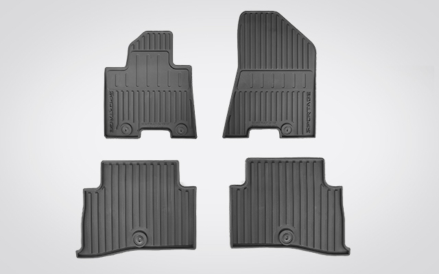 Kia 2023 Sportage HEV All Weather Rubber Mats (HEV)  DWH13AP100