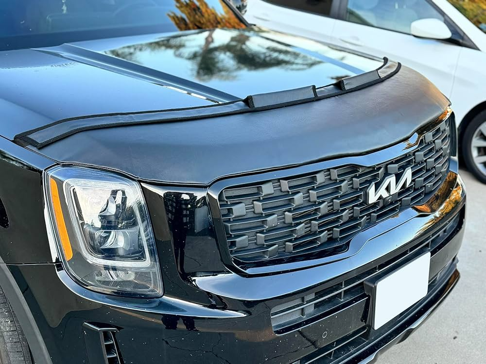 Kia 2020-2025 Telluride Hood Protector W/ Badge (KIT) S920HOODP01KIT
