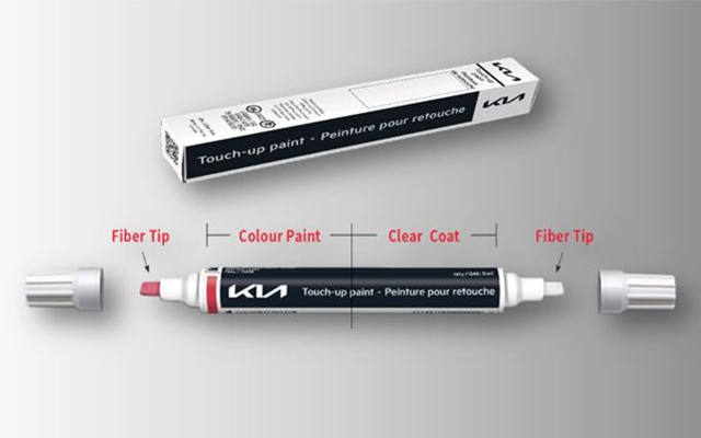 Kia Touch Up Paint Pen - Glacier White Pearl Gwp 000KCPENGWP