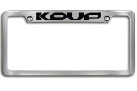 Kia 2010-2013 Forte Koup - Branded License Plate Frame 99996171M01