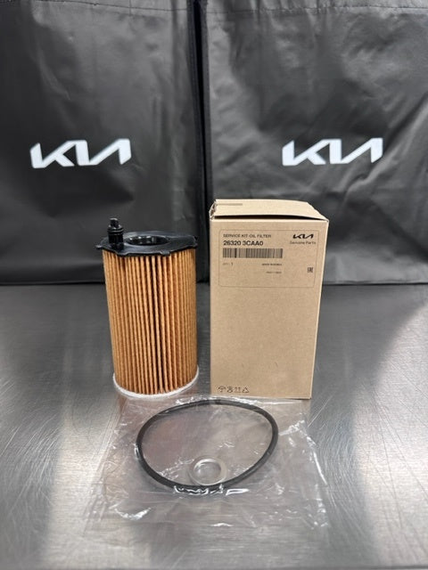 Kia Oil Filter Service Kit 26320-3CAA0