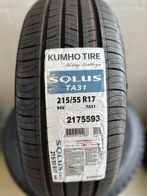 Kumho  Solus TA31- OE Replacement Tire 2175593